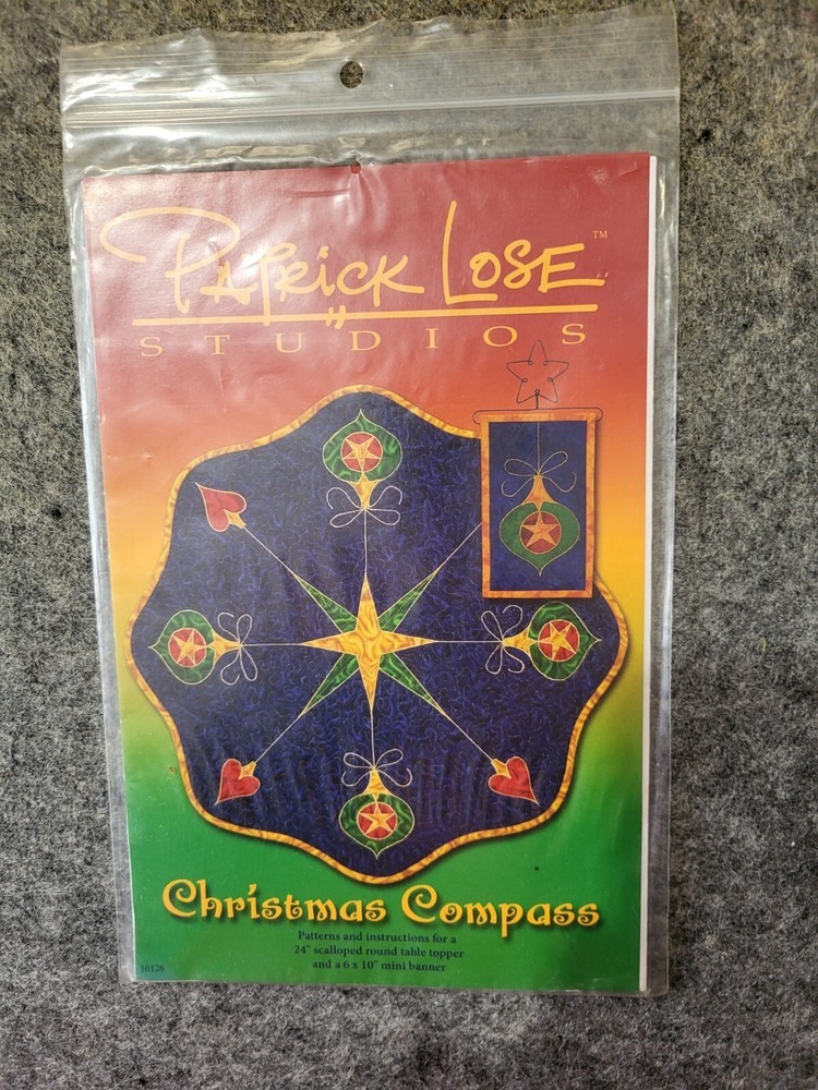 New Christmas Compass Quilt Pattern by Patrick Lose Studios