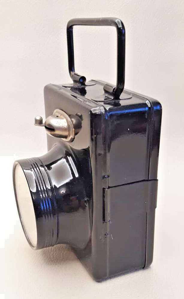 RARE vintage mining lantern, 4.5 V lamp