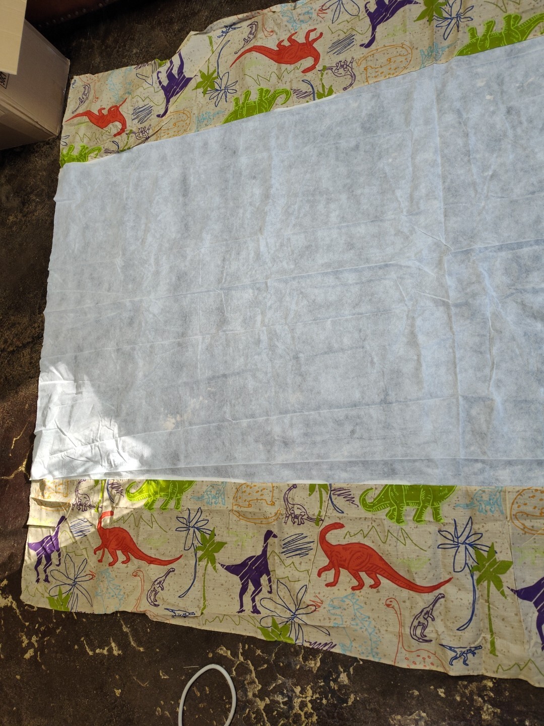 Dinosaurs Twin Bed Skirt Colorful Kids Bedding 13in Drop