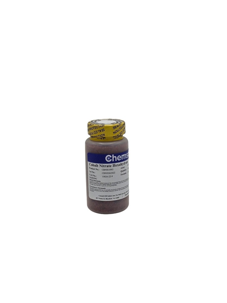Cobalt Nitrate Hexahydrate, 98+%, 100g