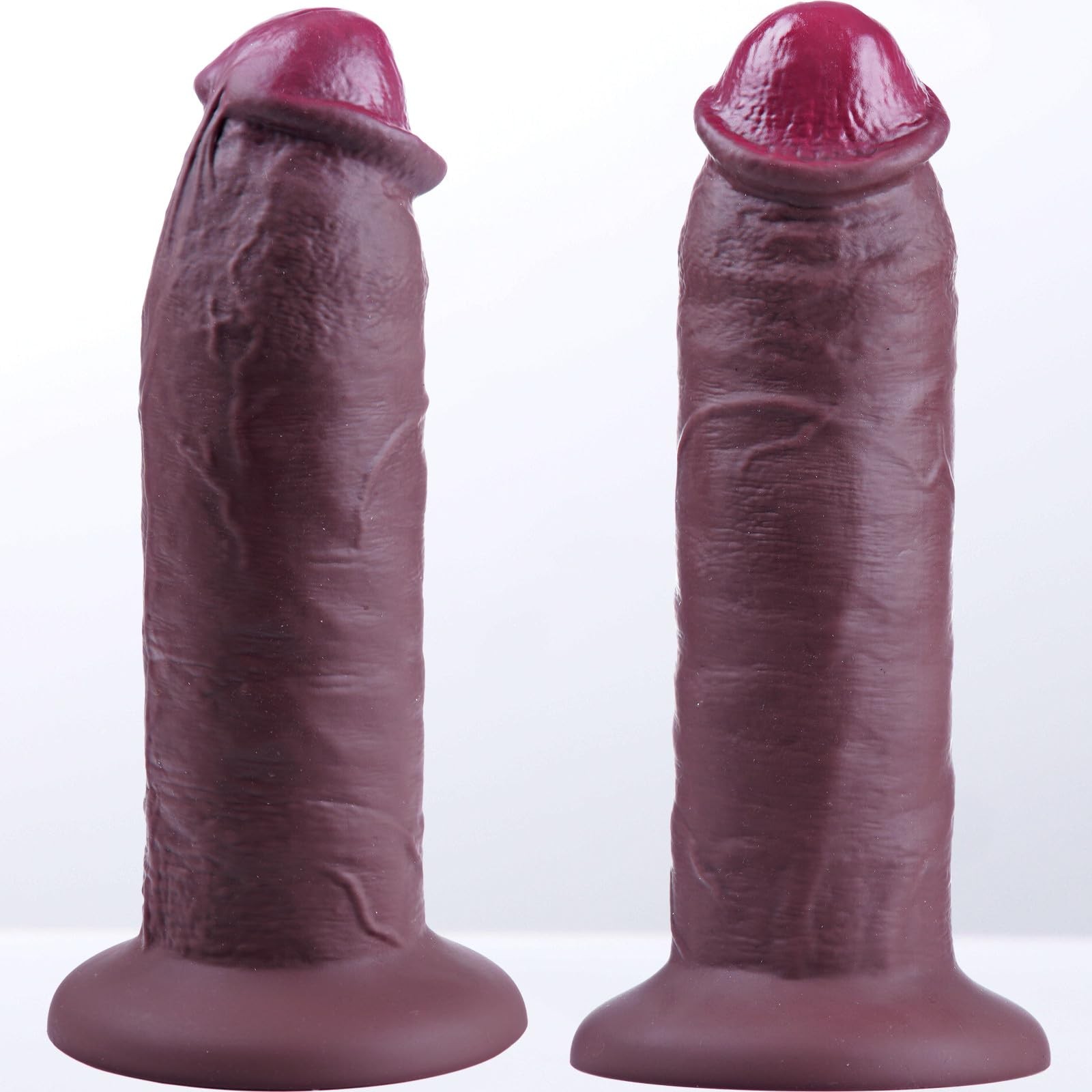 2.9" Wide Extra Thick Dildo13" Giant Realistic Huge DildoSilicone Black XXL P...