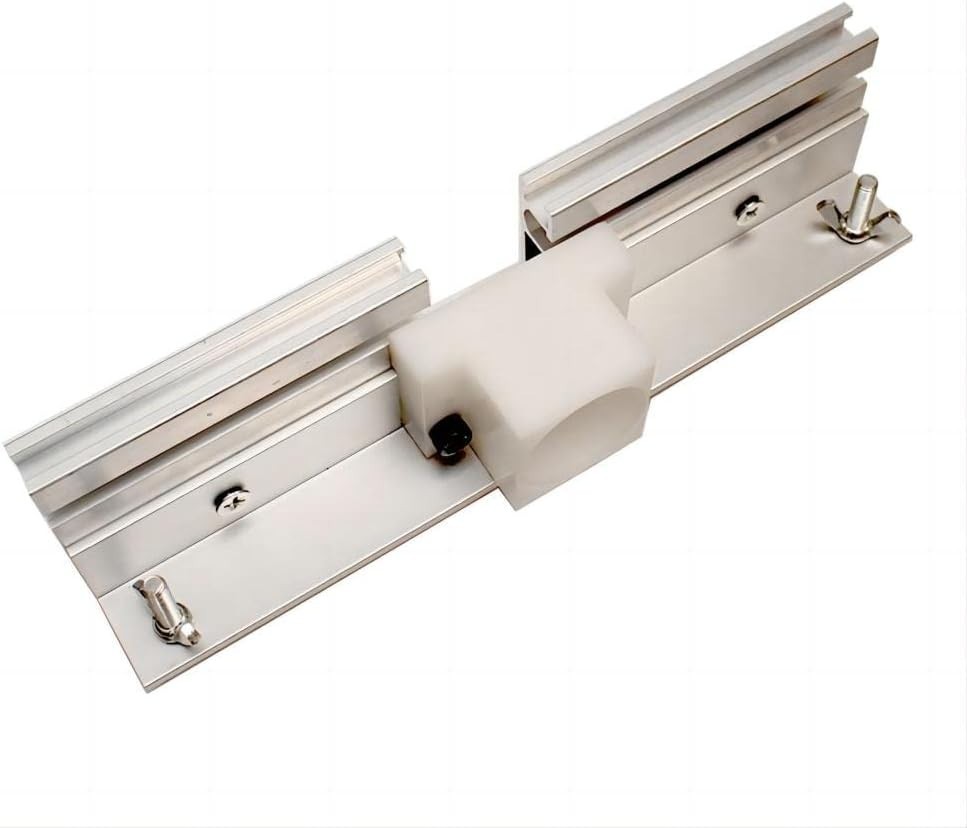 Portable Router Insert Plate with Sliding Brackets for Woodworking Projects