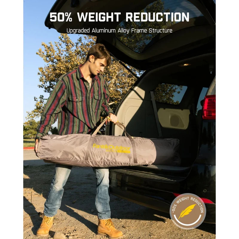 FanttikOutdoor C10 Air 10 Person Camping Tent Ultralight Design 60-Second Setup