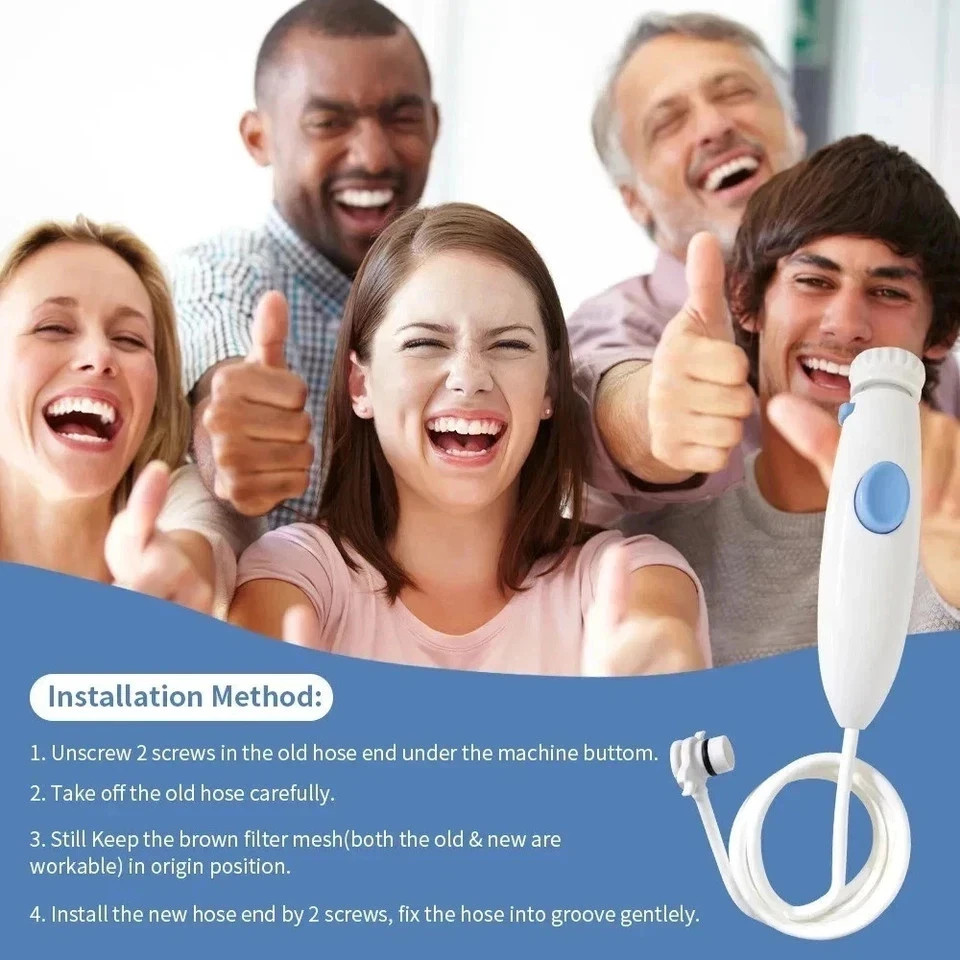 Replacement Hose & Handle Parts for Waterpik Water Flosser WP-100W WP-112W 130W