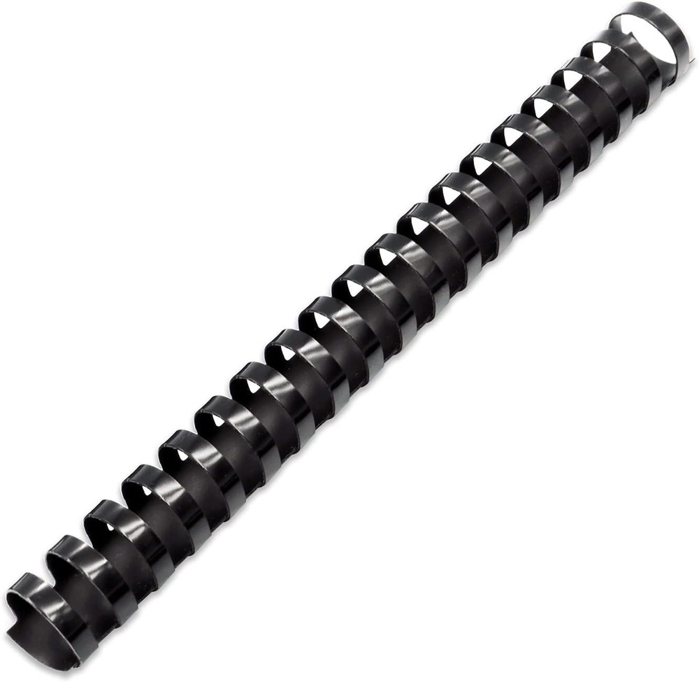 Effortless Document Binding with 30 Pack Black Plastic Combs - Easy to Use