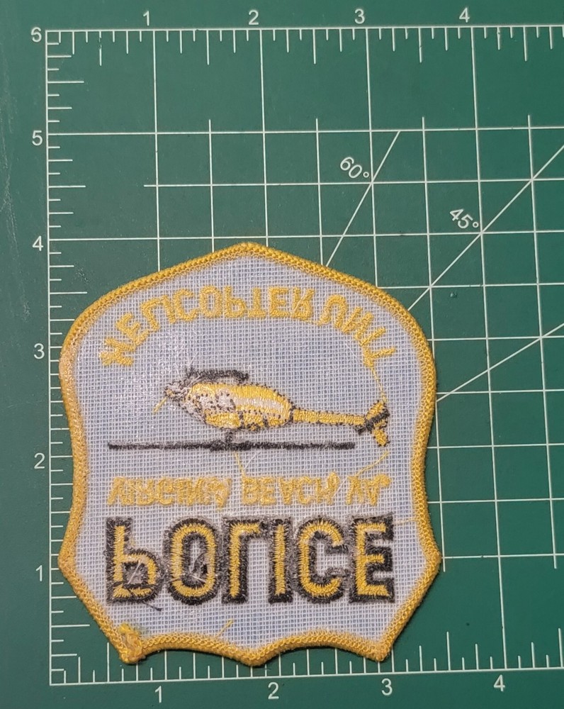 Virginia Beach Police Aviation Unit Helicopter Patch