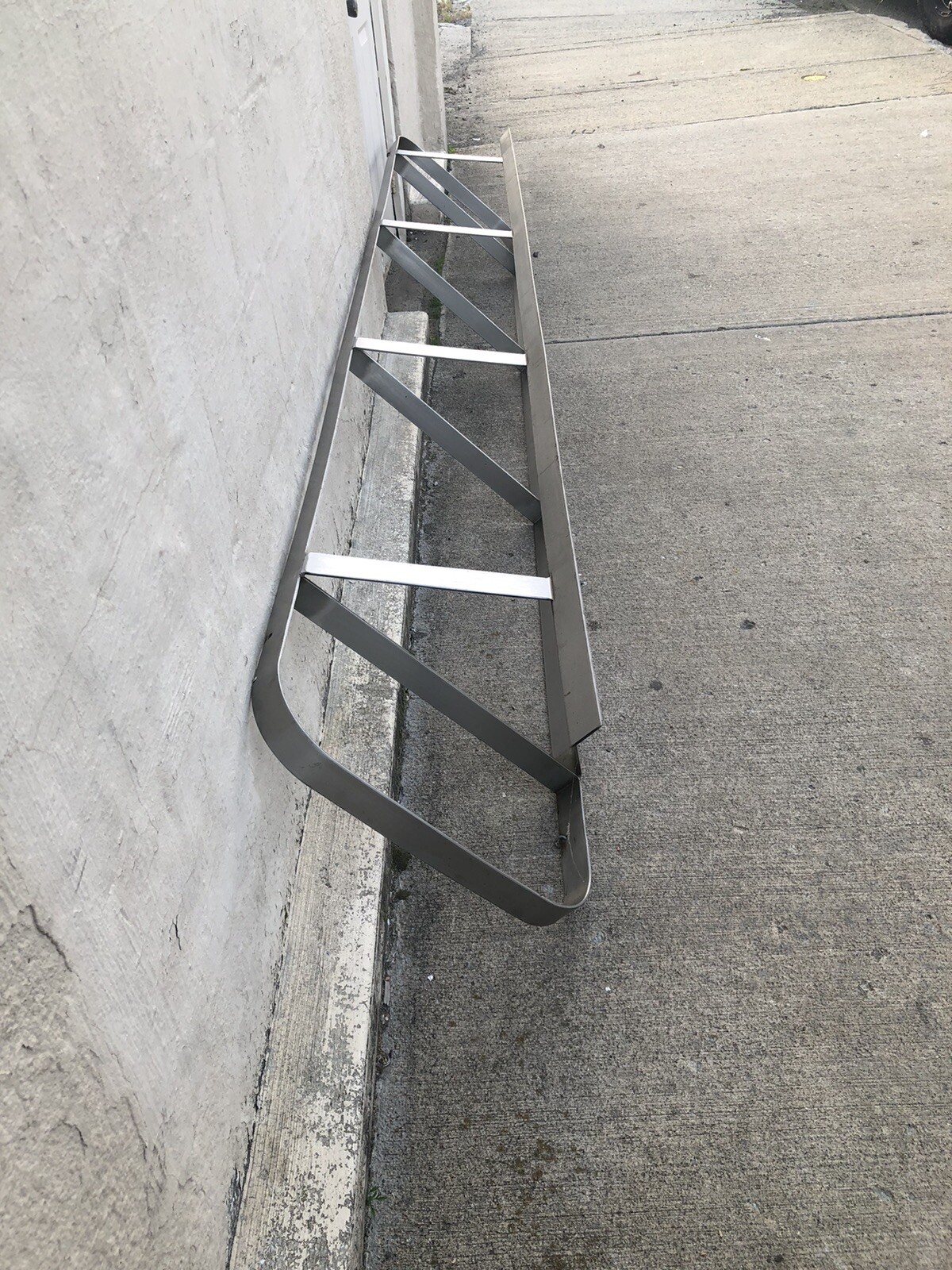 Stainless Steel Hanging Pot Rack Commercial Kitchen 120" Ten Feet Long