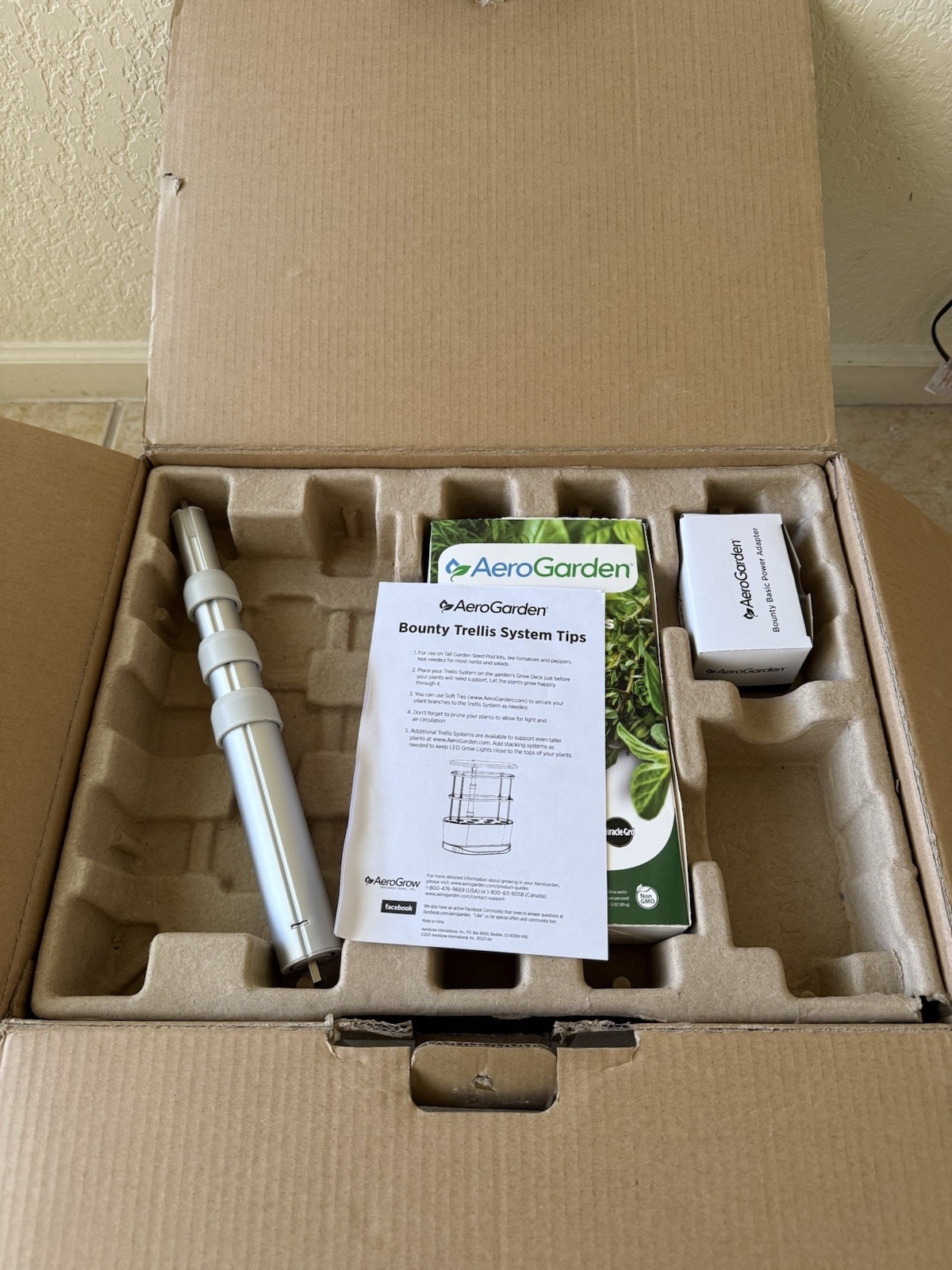 BRAND NEW - AeroGarden Bounty Basic Black - FREE SHIPPING!!!