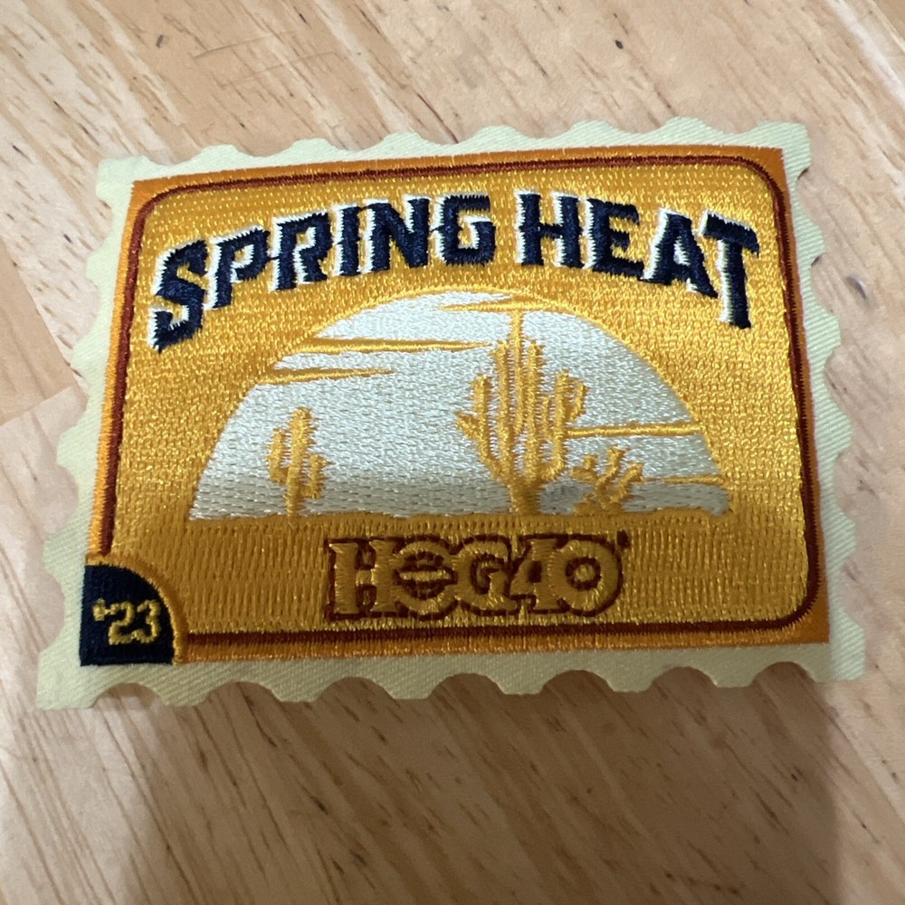 Spring Heat H.O.G. 40 Harley Davidson Motorcycle Patch