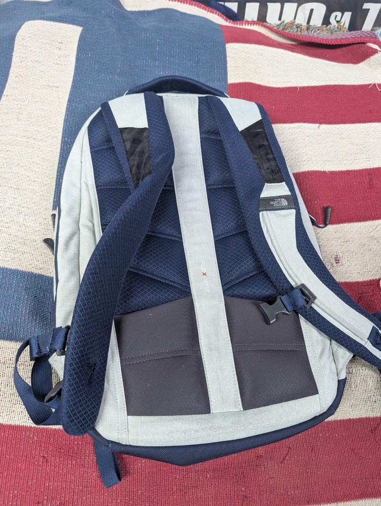 The North Face Microbyte Backpack Teal Blue Laptop Bag