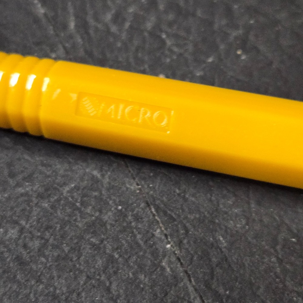 JEDO YELLOW .9 Micro AUTOMATIC DRAFTING PENCIL+ SPARE LEAD