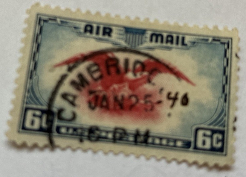 US Stamp C23 6 Cent Eagle Air Mail Used