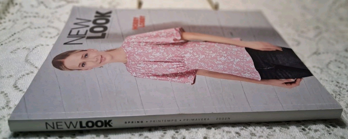 NEW LOOK Spring 2002 Sewing Pattern Counter Catalog Book