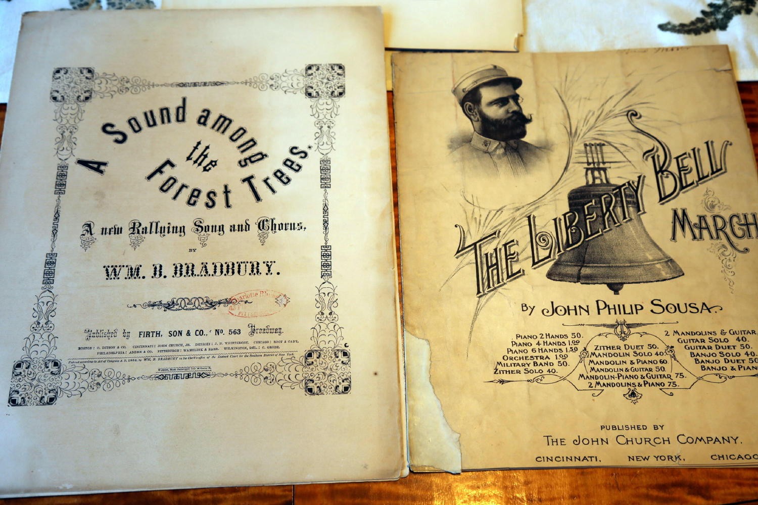 1864 VINTAGE COLLECTION OF CIVIL WAR MUSIC-VERY GOOD CONDITION