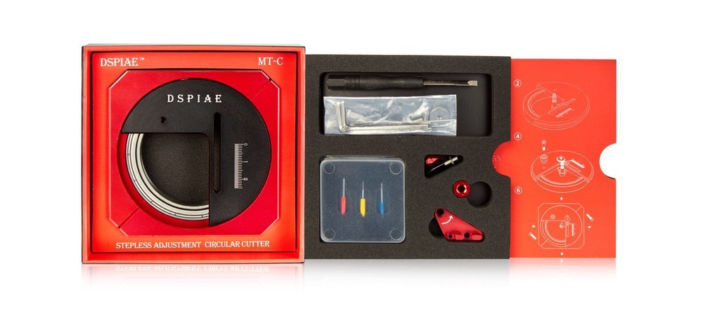 DSPIAE MT-C  Stepless Adjustment Circular Cutter - Craft Tools