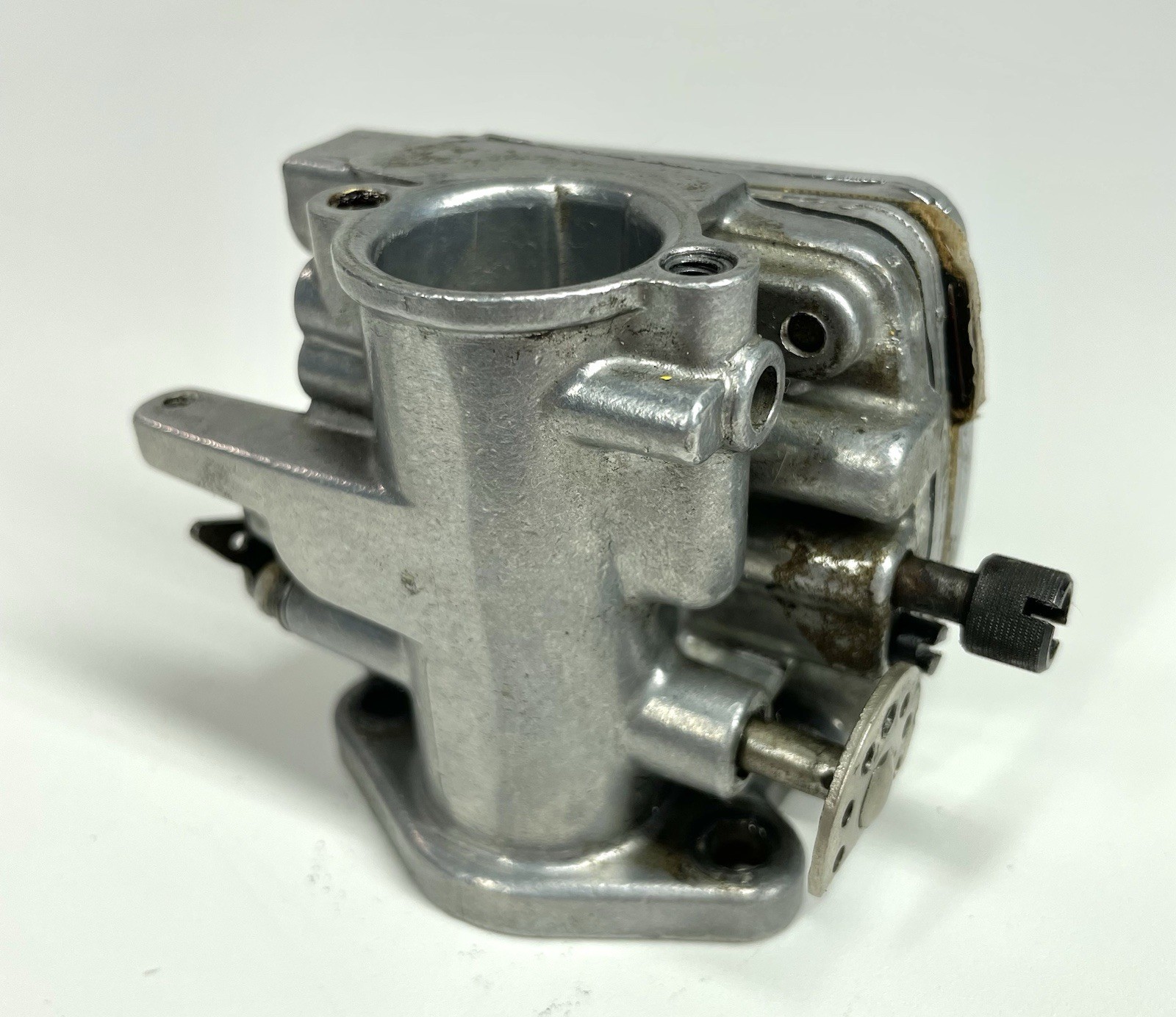 McCulloch Flat Back Chrome Carburetor 48907A Engine Go Kart Vintage Racing MC