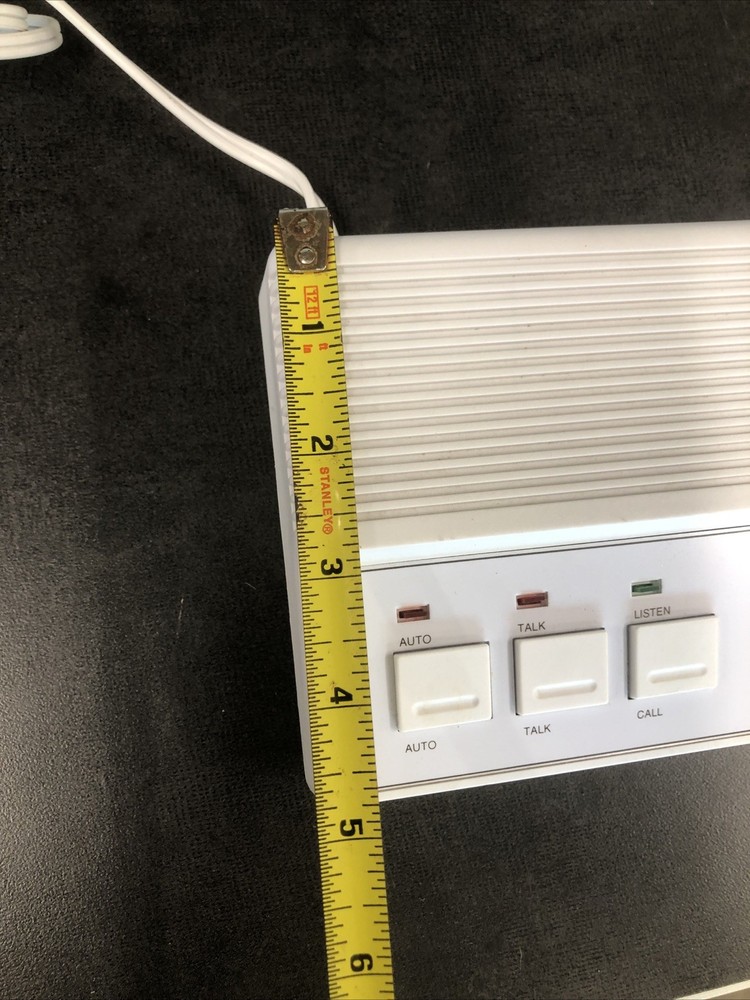 x2 - NUTONE 3 Channel FM Wireless Intercom White Tested/Working Set Replacement