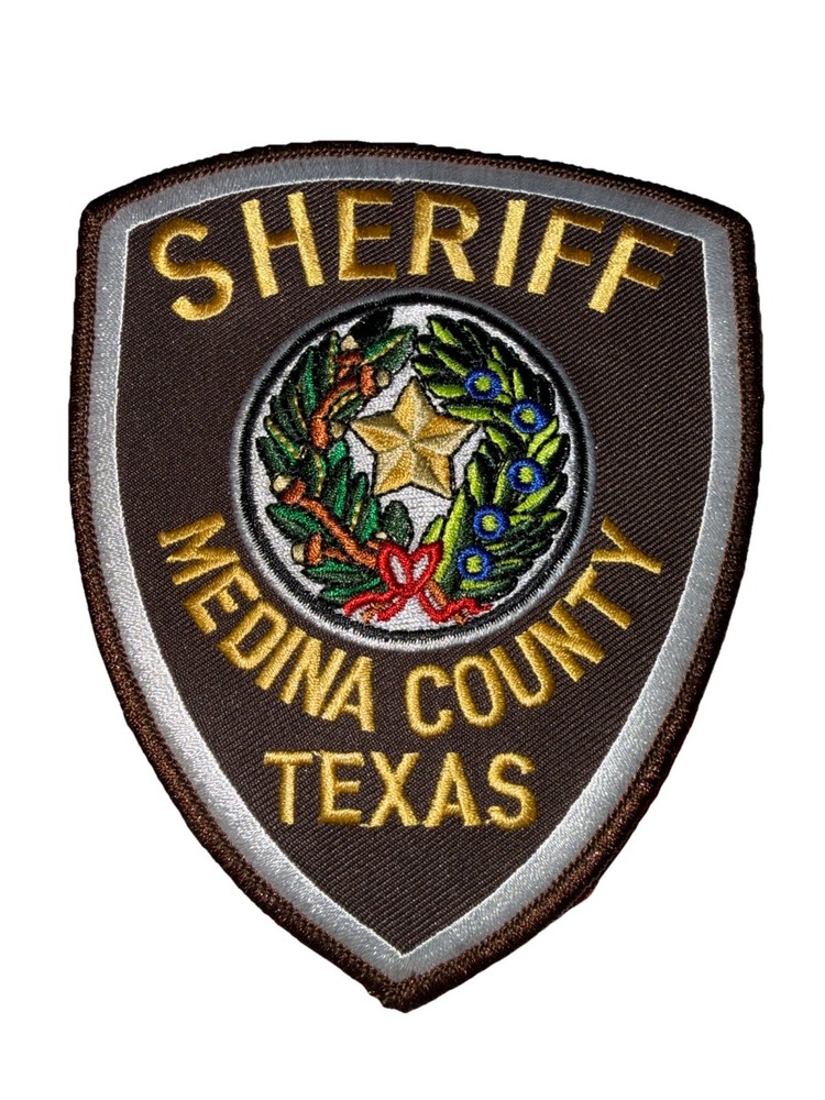 Authentic- Medina County Tx SO Sheriffs dept patch