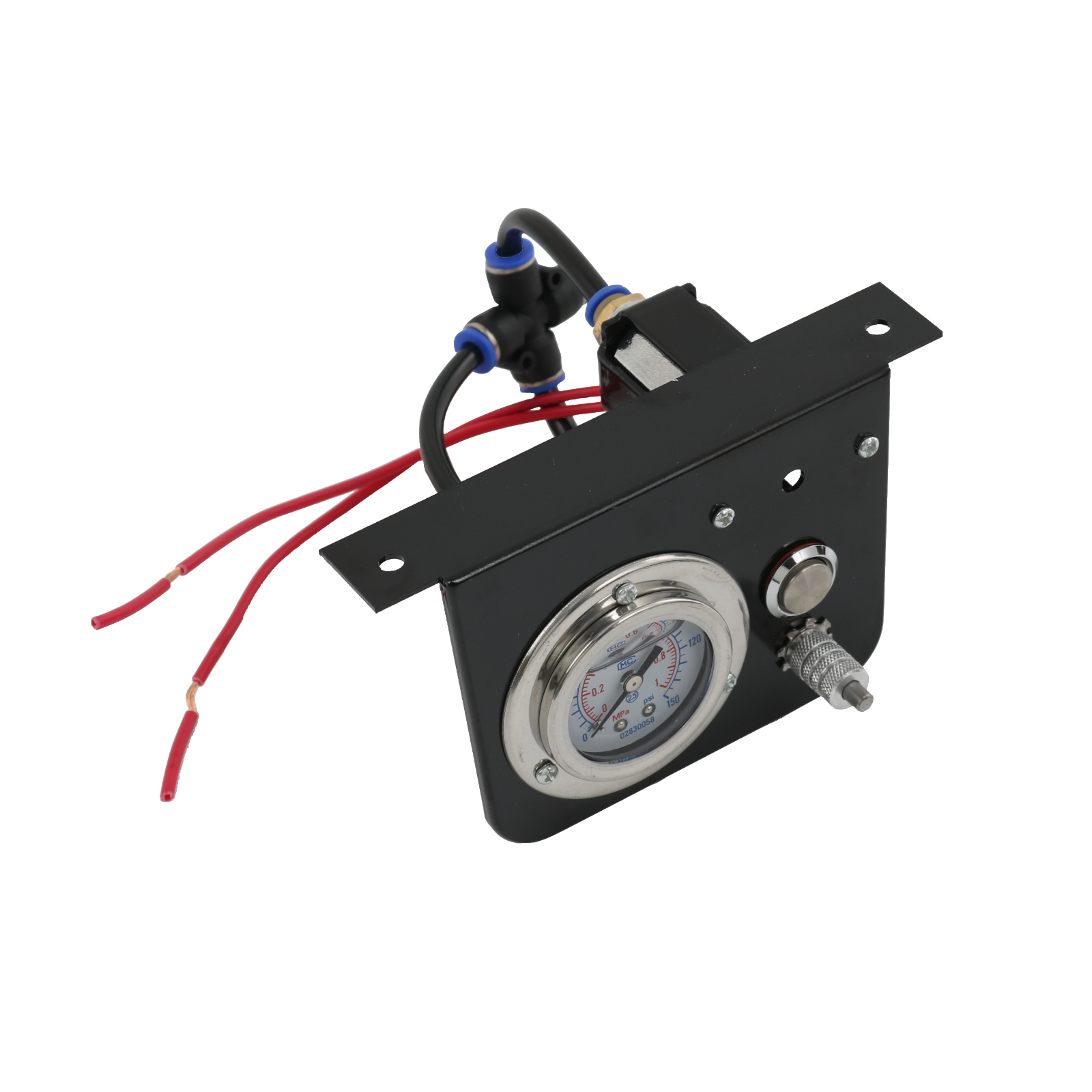 25804 Air Suspension Compressor Guage Switch Amps Kit Air Lift Bag Control Kit