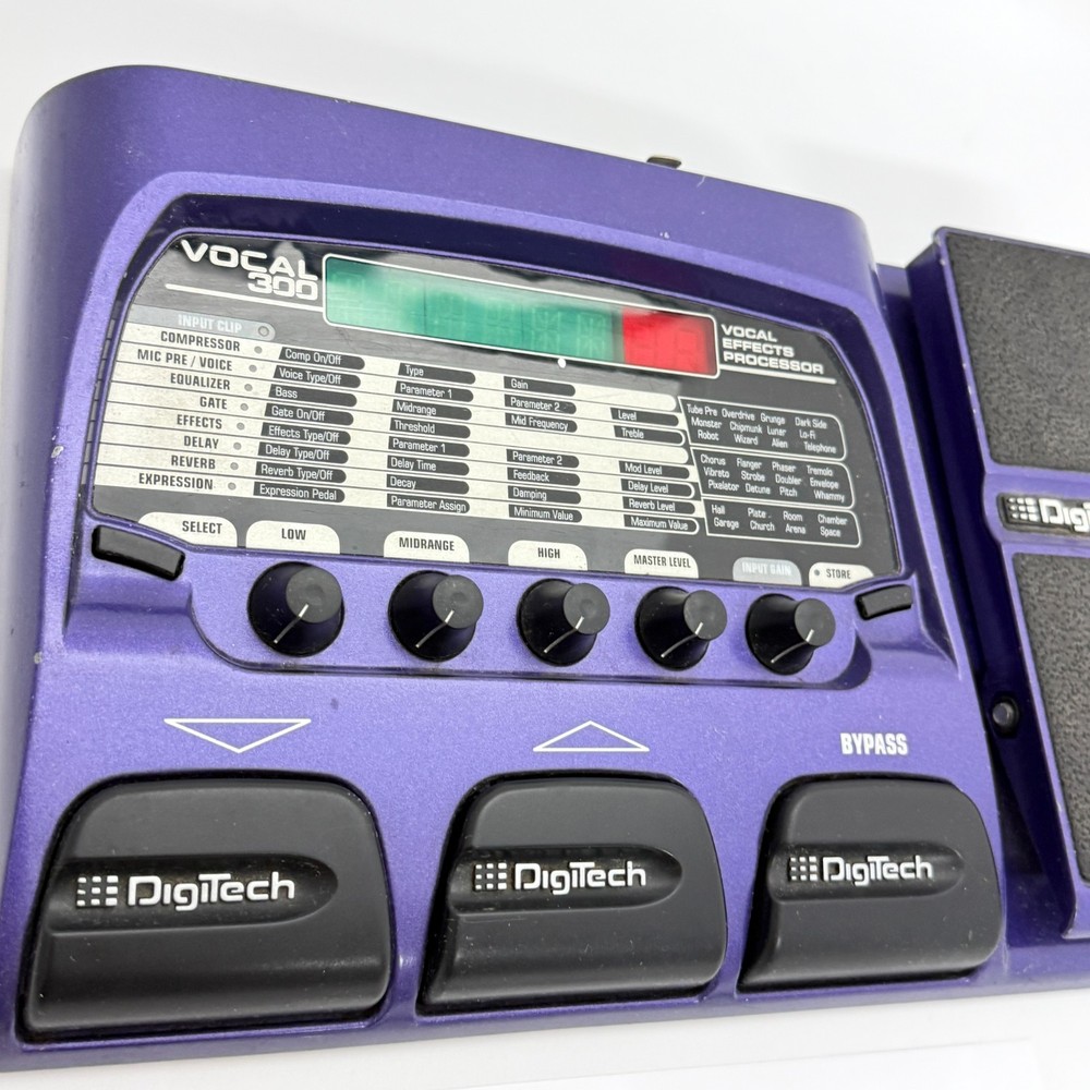 DigiTech Vocal 300 Vocal Multi-Effects Processor Voice Changer Used #0119