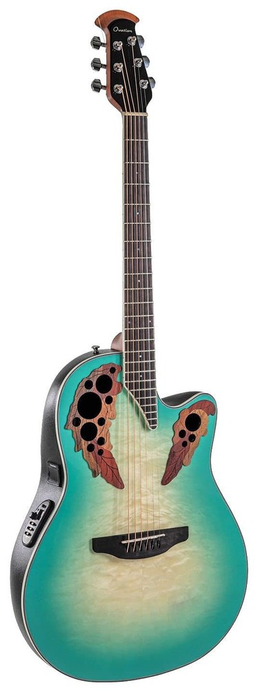 Ovation Celebrity Elite Plus CE44X-9B, MS/Cutaway, Mid-Depth