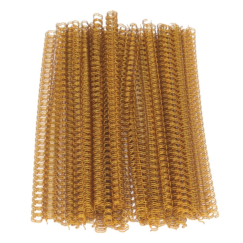 100Pcs Double Loop Wire Binding Spine Durable Set Kit For A4 Paper Popular