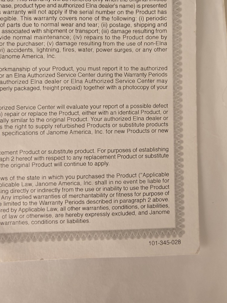 Elna3230 Sewing Machine