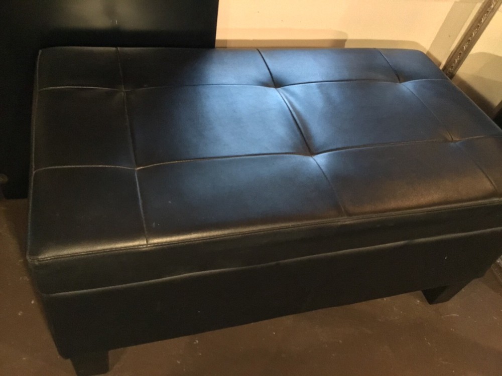 Bench openable dark brown for room