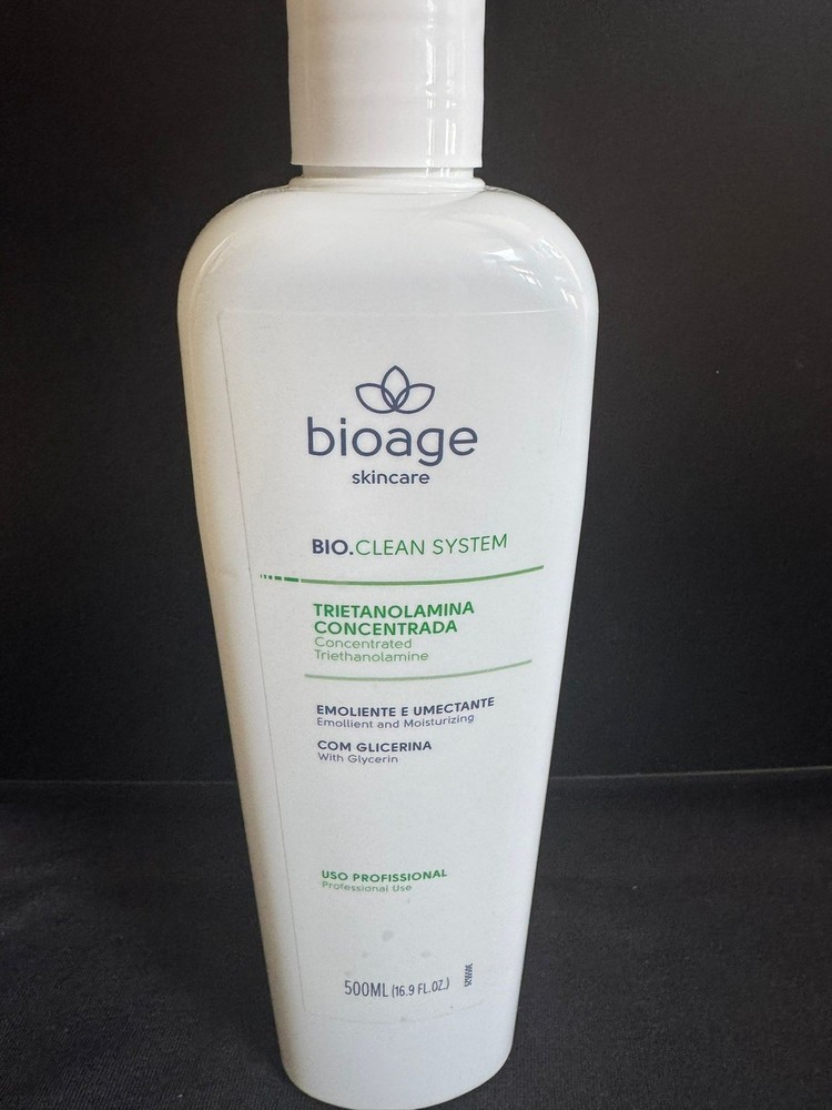 Bioage Triethanolamine – Deep Cleansing & Extractions.