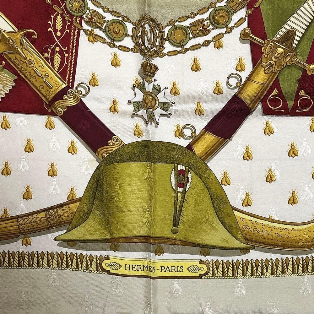 Hermes Napoleon Silk Scarf