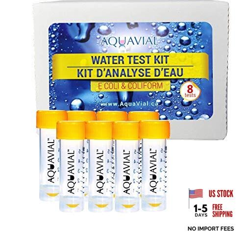 Water Testing Kit - 8 Pack for E. Coli and Coliform Bacteria Detection | 8-pack