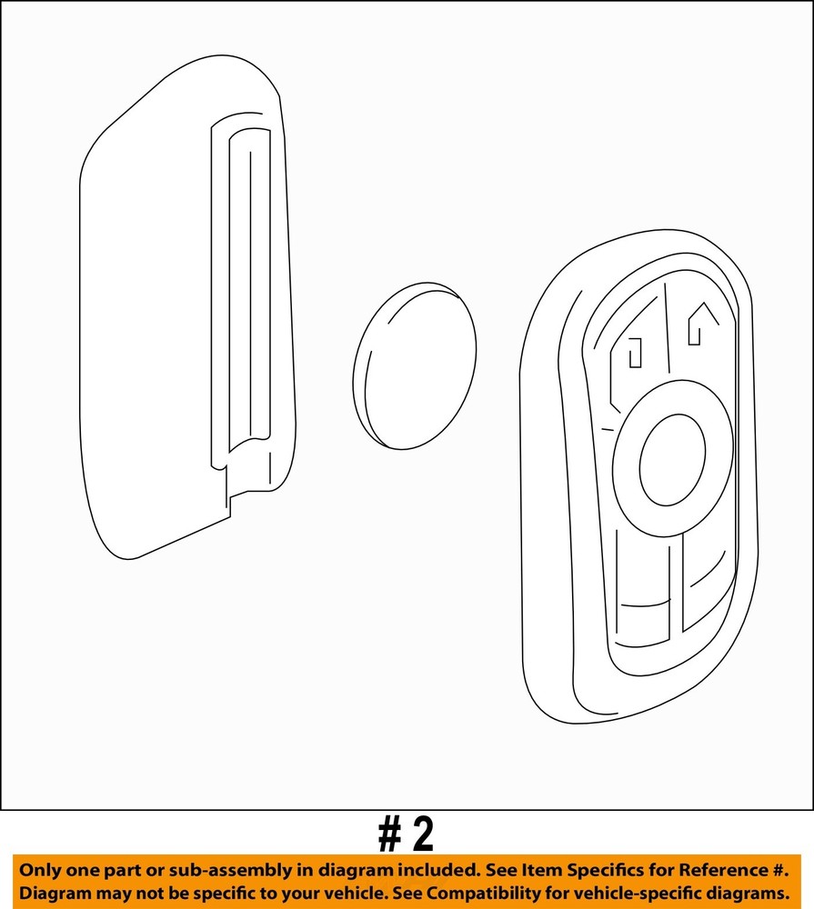 Chevrolet GM OEM Transmitter 13529665