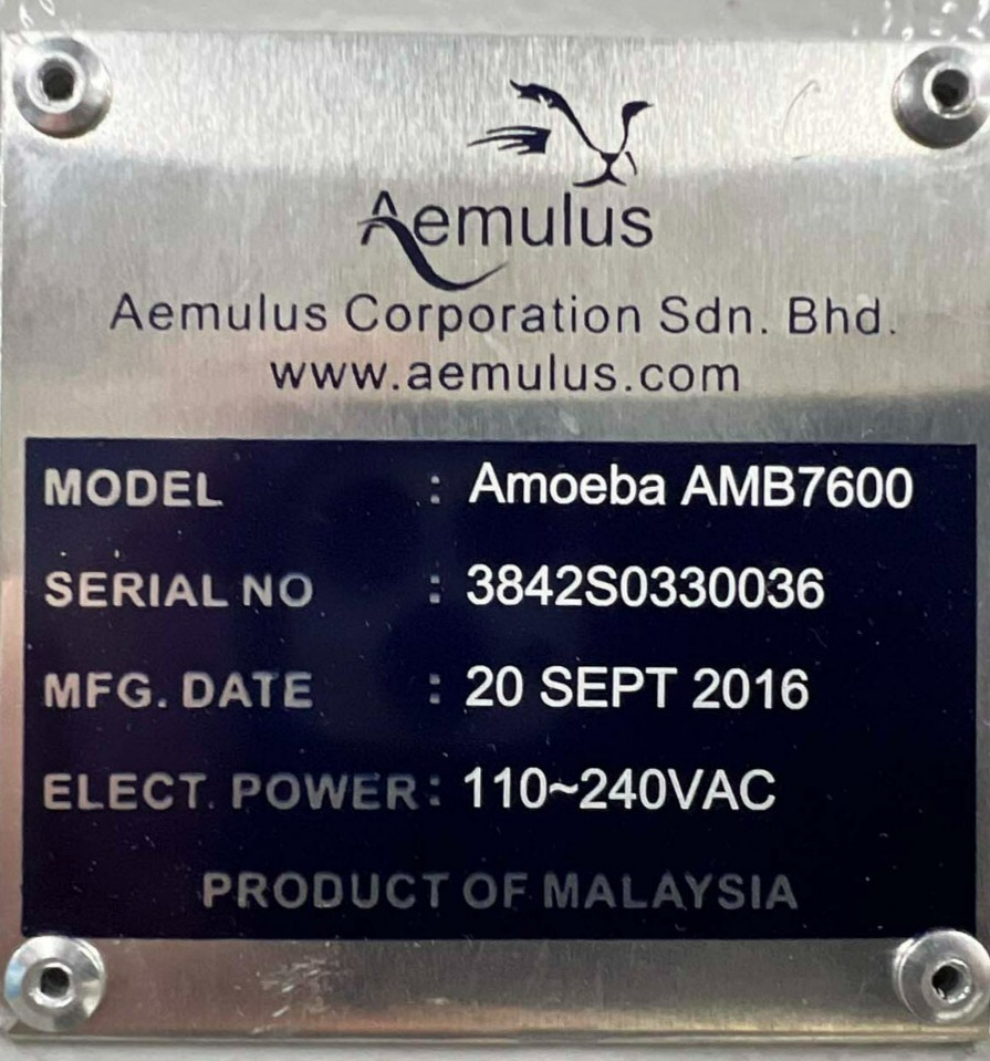 Aemulus Amoeba AMB7600 RF Front End Device Tester *used working
