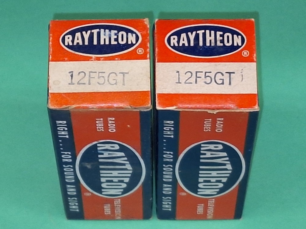 12F5 GT - AUDIO GUITAR AMPLIFIER HAM RADIO TV tube - set of [2]