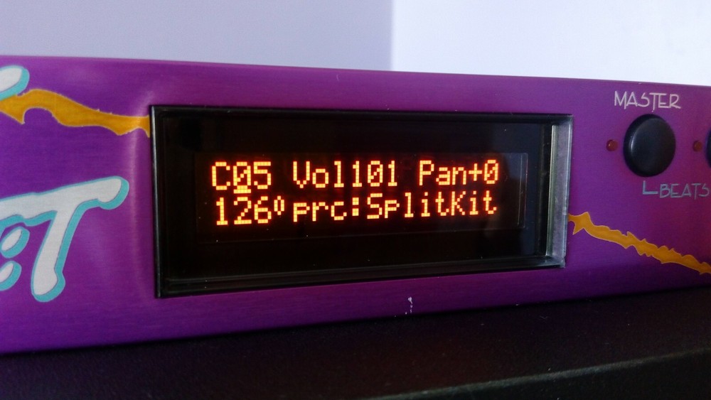E-mu Orbit / Procussion / Vintage Keys / Morpheus / Planet Phatt OLED Display !