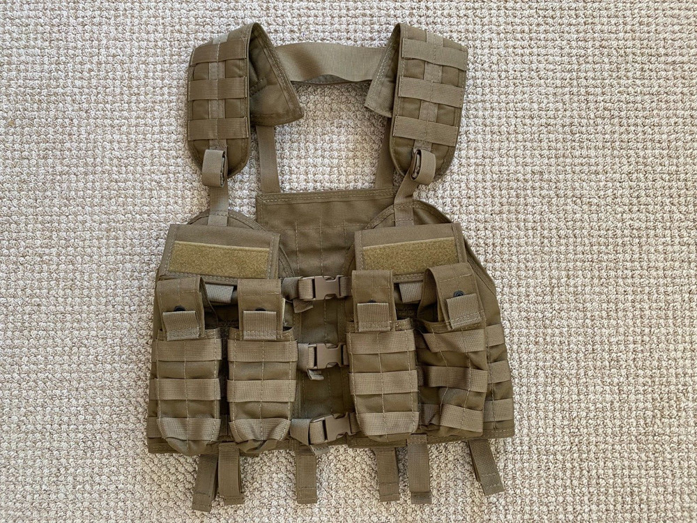 BDS Tactical V-Ops Split Front Chest Rig (Built 2 Order-Customize) Molle