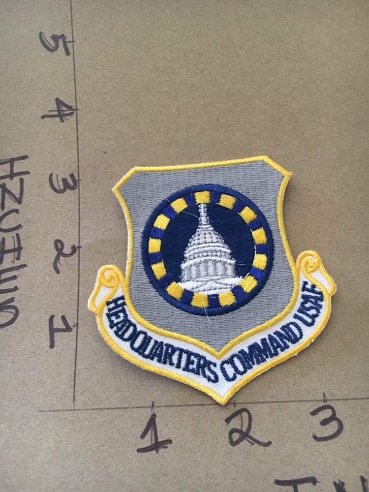 US Air Force Headquarters Command Squadron Patch 9/21/23 modern