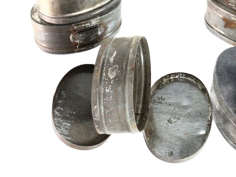 French lebel Berthier Gras Rifle Grease Tin Box Mle 1874 "Boite a Graisse"