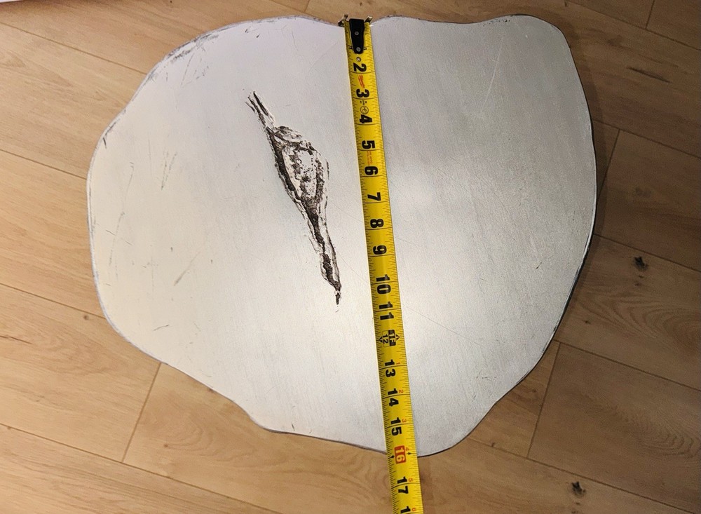 Log SideTable/Stool, Silver Leaf by Phillips Collection