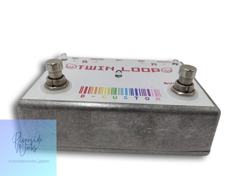 D-CUSTOM Twin Loop Loop Box Guitar Effects Used JP