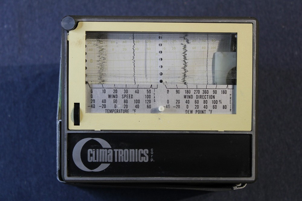 Climatronics Wind Speed Direction Temp Dewpoint Thermal Printer Recorder Module