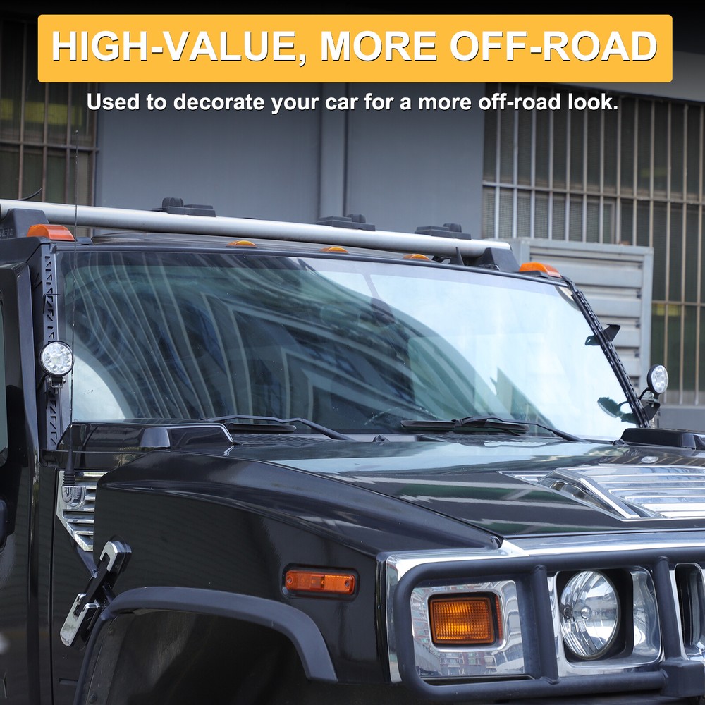 Front Windscreen Headlight Bracket Trim Fits Hummer H2 2003-09