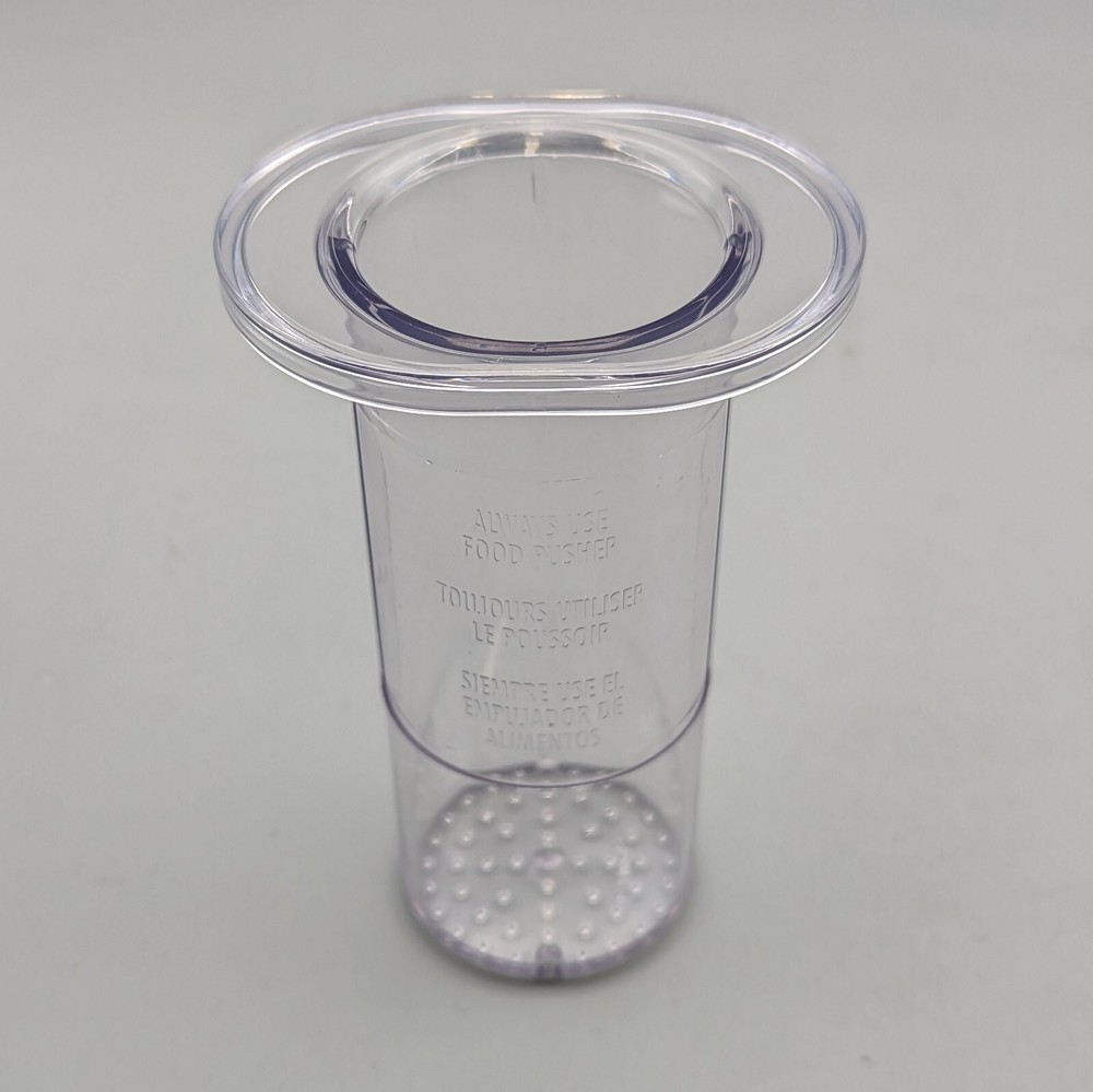 Hamilton Beach 12-Cup Food Processor 70580 Replacement Sleeve & Pusher