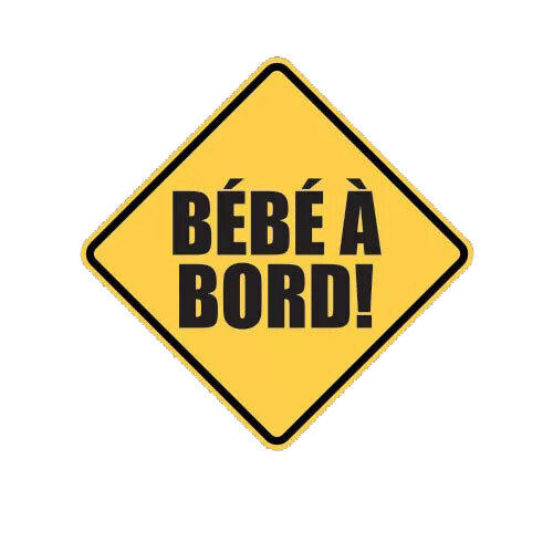 BÉBÉ À BORD Sticker Decal