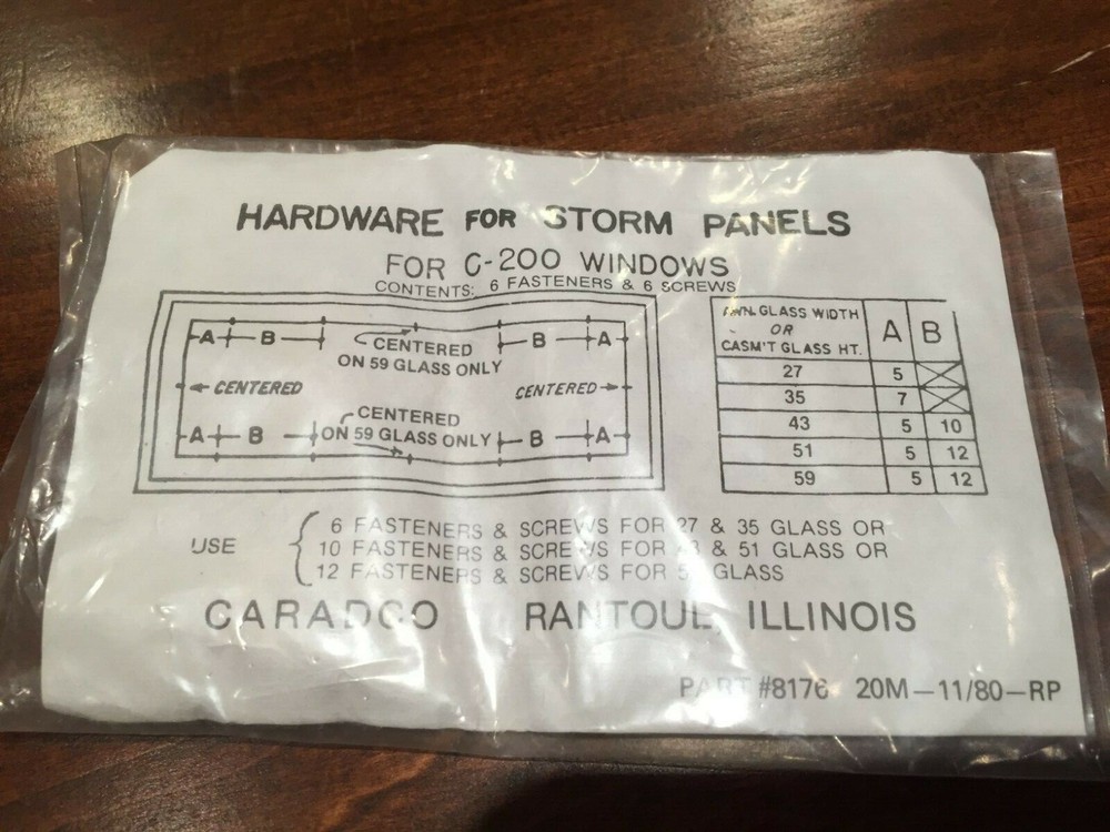 Window Fasteners, also for Screens