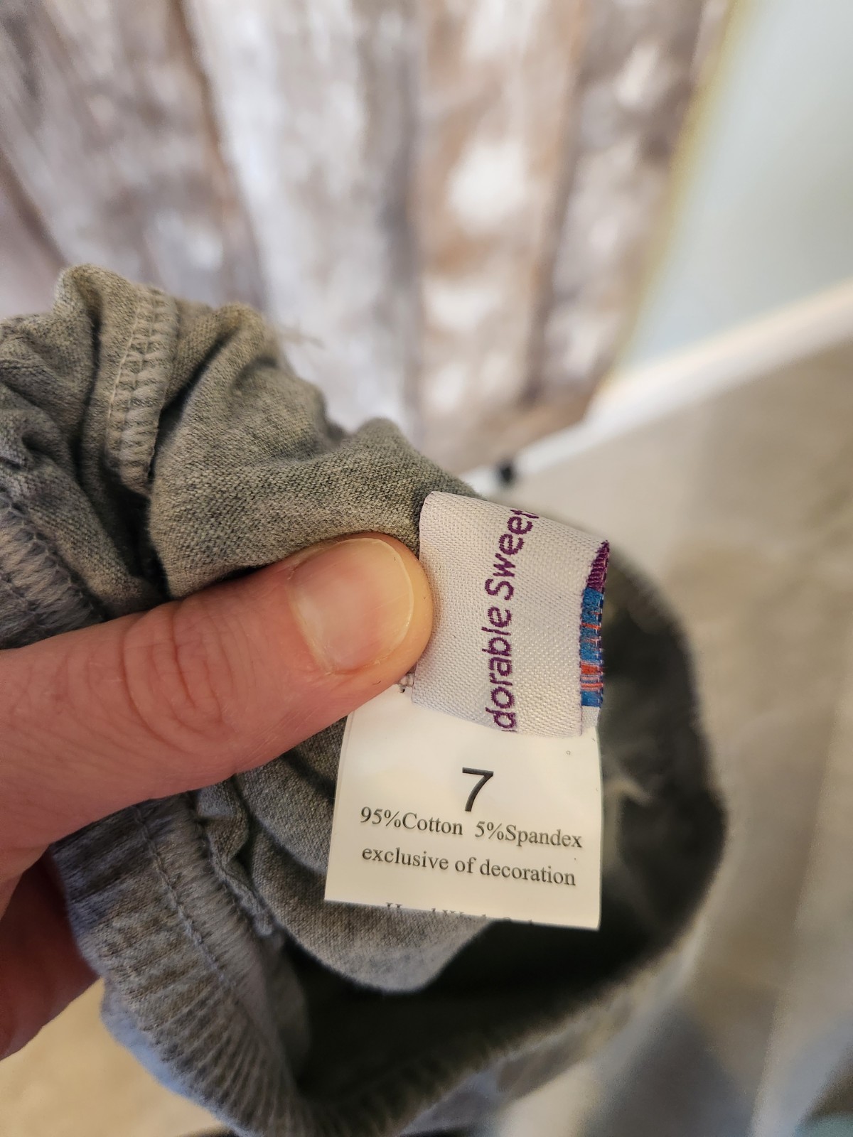 Adorable Sweetness Boutique Ruffle Dress & Bellbottom Pants Girls 7