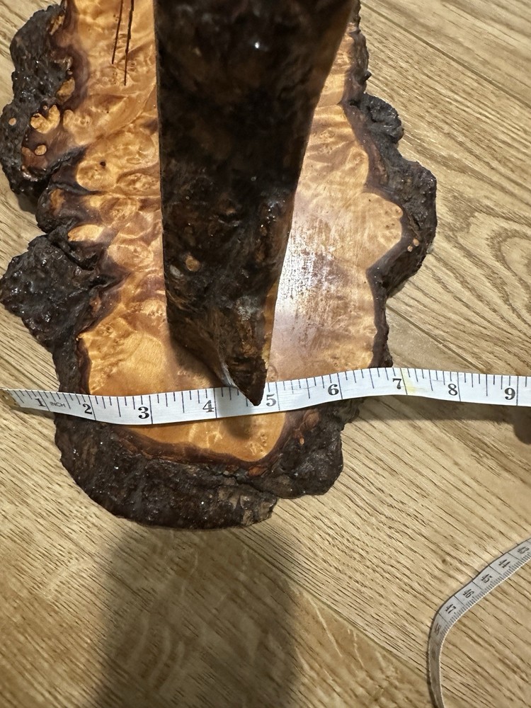 Burl Wood Clock