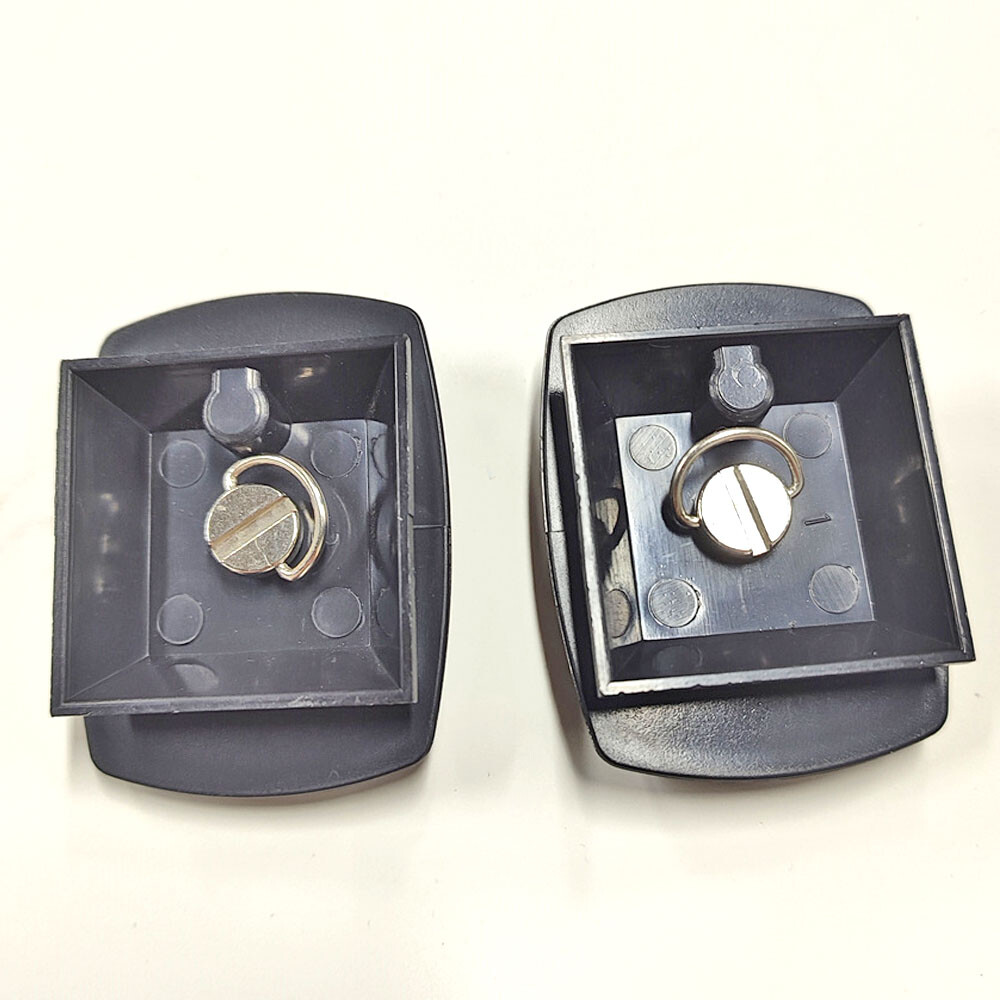 2Pack Tripod Quick Release Plate Screw Adapter Mount Head for DSLR Fast Camera