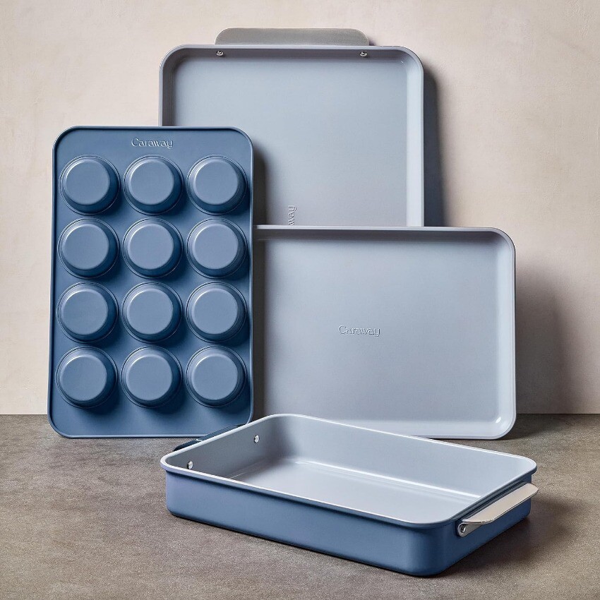 Caraway Nonstick Ceramic Bakeware Set (5 Pieces) - Baking Sheets special offer