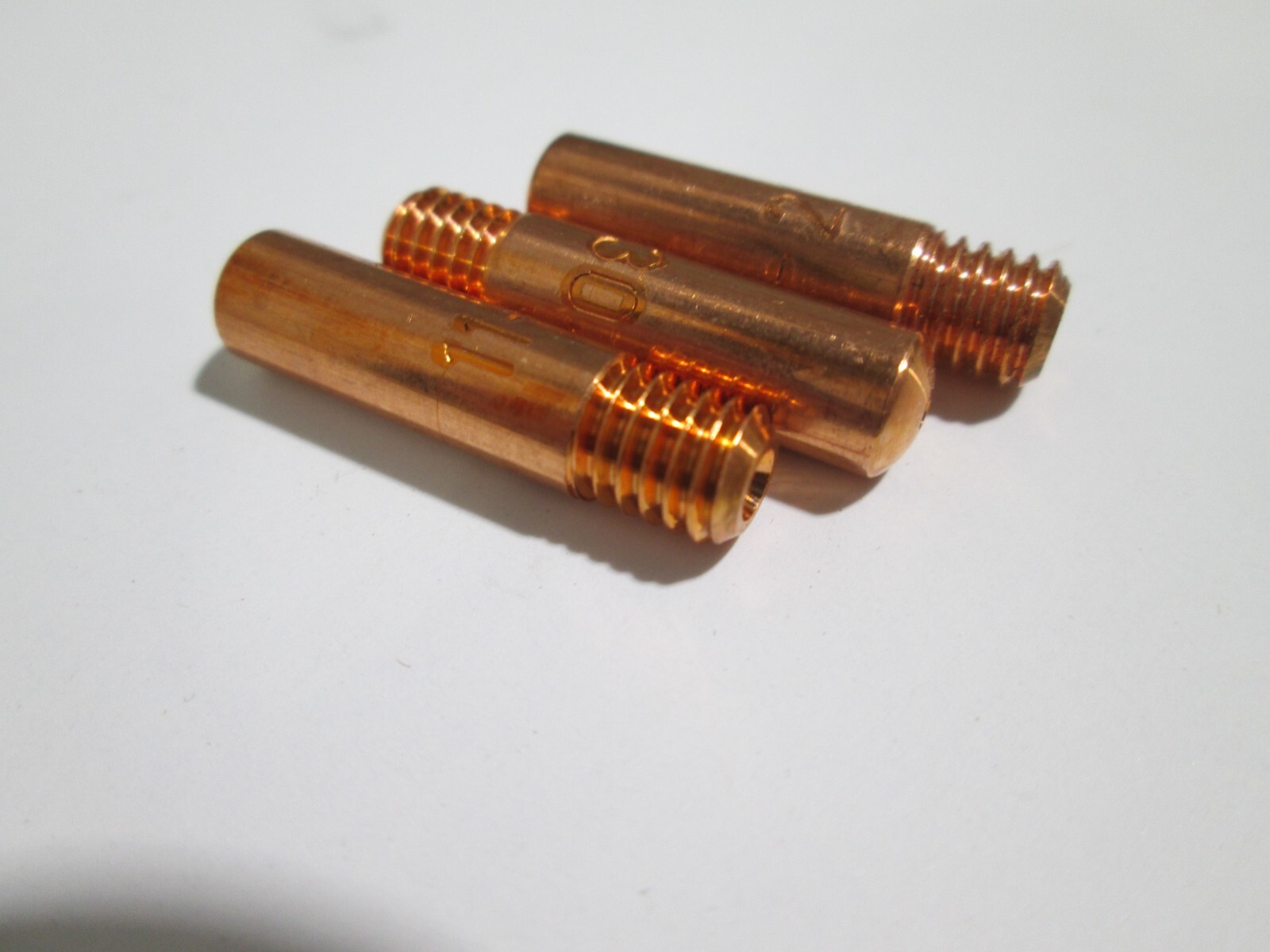 MIG Welding Gun Contact Tip 50-PK for Tweco Mini Lincoln 100L .023 .030 .035